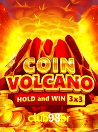 Jogue Coin Volcano slot 3x3 no club98br e ganhe grandes recompensas