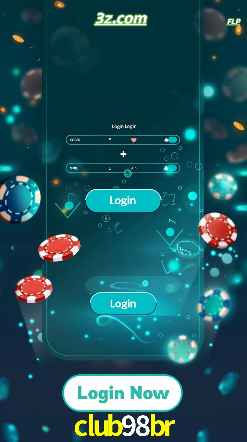 Tela de login do club98br cassino online Brasil para apostas seguras e rápidas
