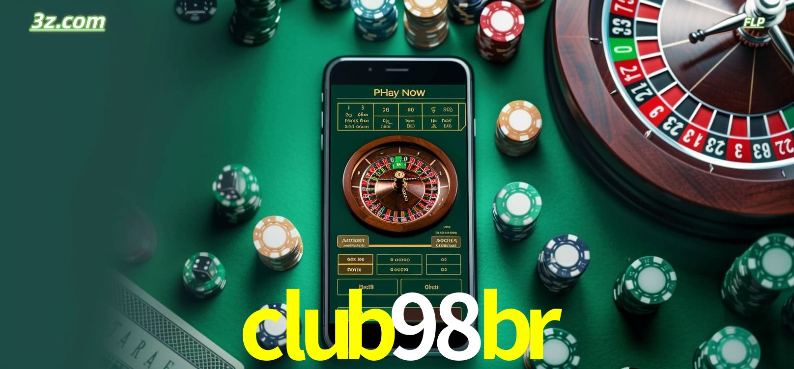Roleta online no cassino club98br disponível em celular e computador