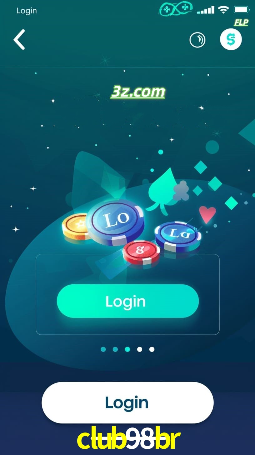 Login no aplicativo de cassino online club98br Brasil com bônus de boas-vindas